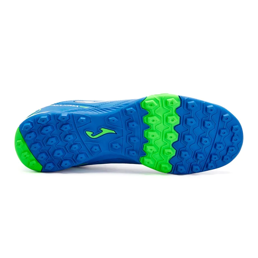 Imagen 6 de 7 de Botines Joma Botín F5 Maxima Tf-AZUL FRANCIA/PLATA/VERDE