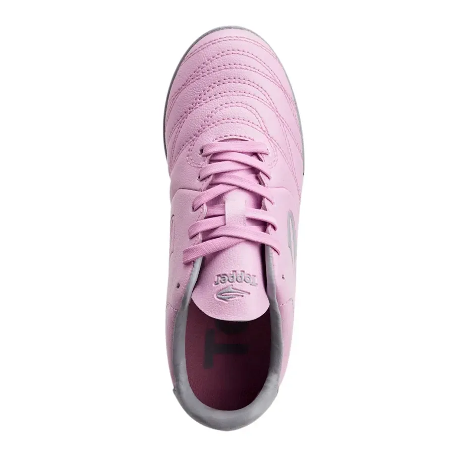 Imagen 2 de 5 de Botines Topper San Ciro V Kids-ROSA/GRIS