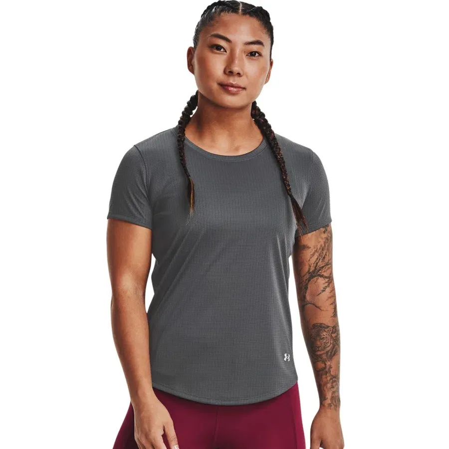 Imagen 2 de 5 de Remera Under Armour Speed Stride 2.0-GRIS