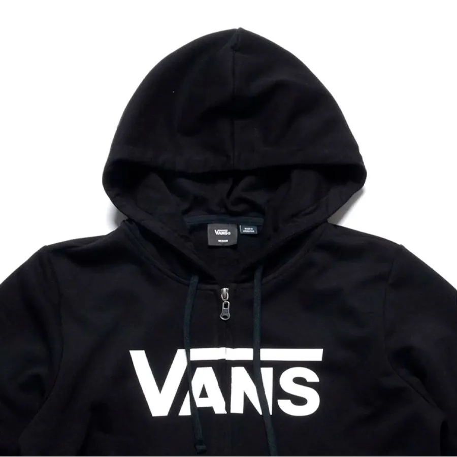 Imagen 1 de 3 de Campera Vans Flying V Zip-NEGRO/BLANCO