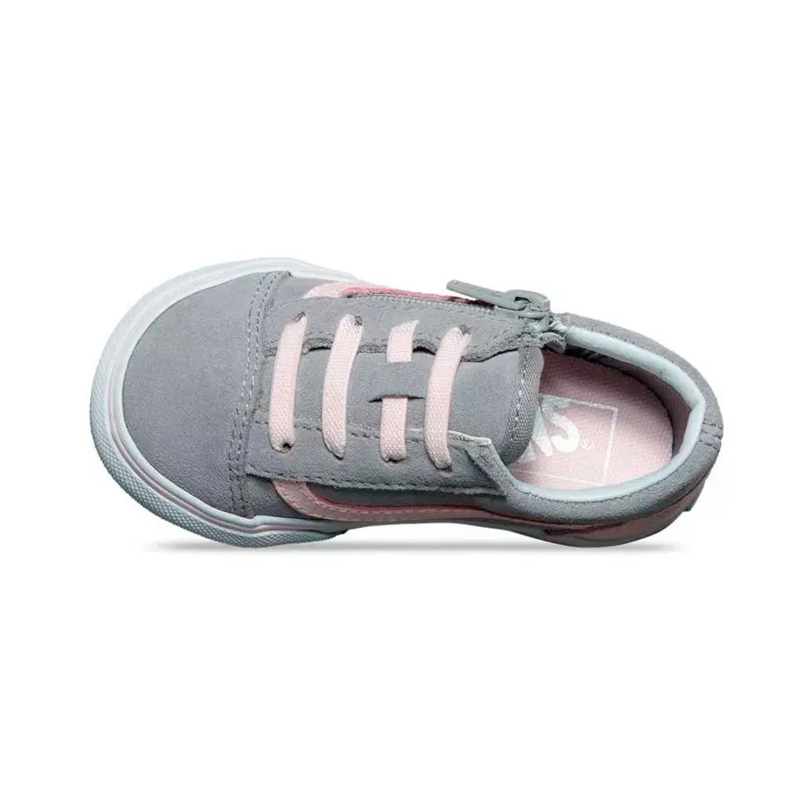 Imagen 2 de 4 de Zapatillas Vans T Old Skool-GRIS/ROSA