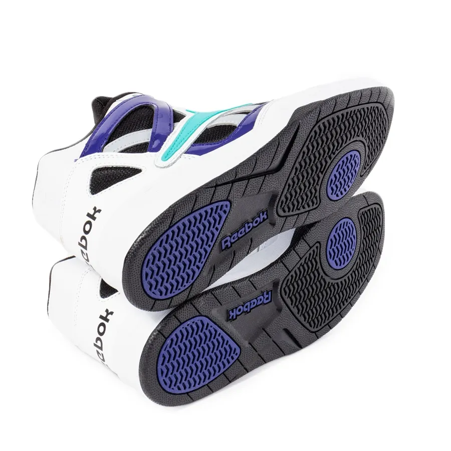 Imagen 5 de 6 de Zapatillas Reebok Royal Bb 4590-BLANCO/VIOLETA/VERDE