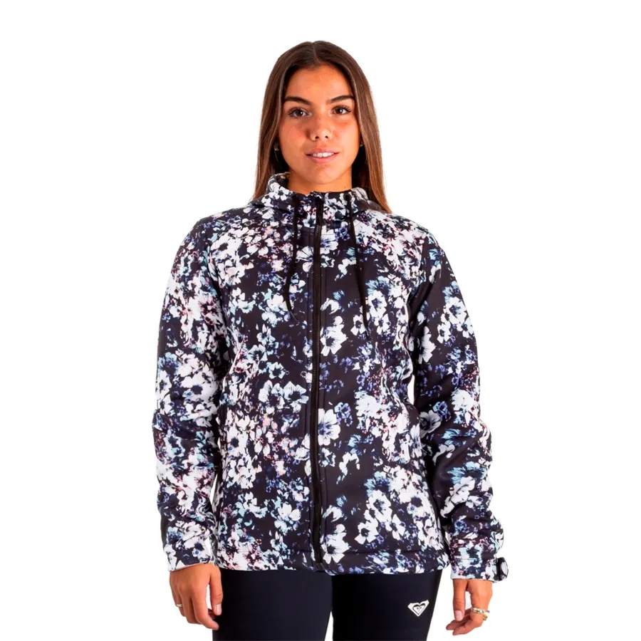 Imagen 0 de 3 de Campera Roxy Printed-NEGRO/FLOREADO