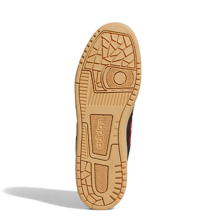 Imagen 4 de 7 de Zapatillas adidas Break Start Premium Low-NEGRO/ROJO/CARAMELO