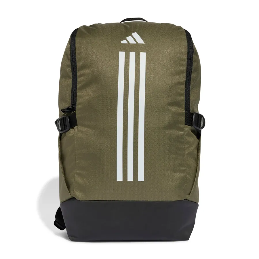 Imagen 0 de 6 de Mochila Adidas Essentials 3 Stripes-OLIVA/BLANCO/NEGRO