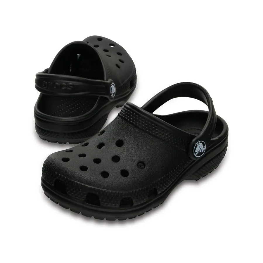 Imagen 3 de 4 de Ojotas Crocs Classic Kids-NEGRO