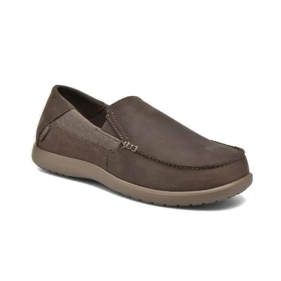 Imagen 1 de 4 de Zapatillas Crocs Santa Cruz 2 Luxe Leather-MARRON