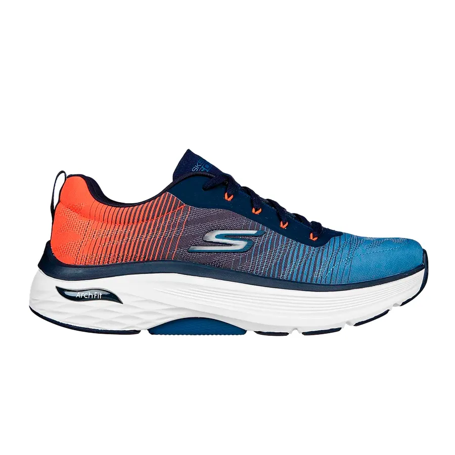 Imagen 0 de 5 de Zapatillas Skechers Max Cushioning-MARINO/NARANJA