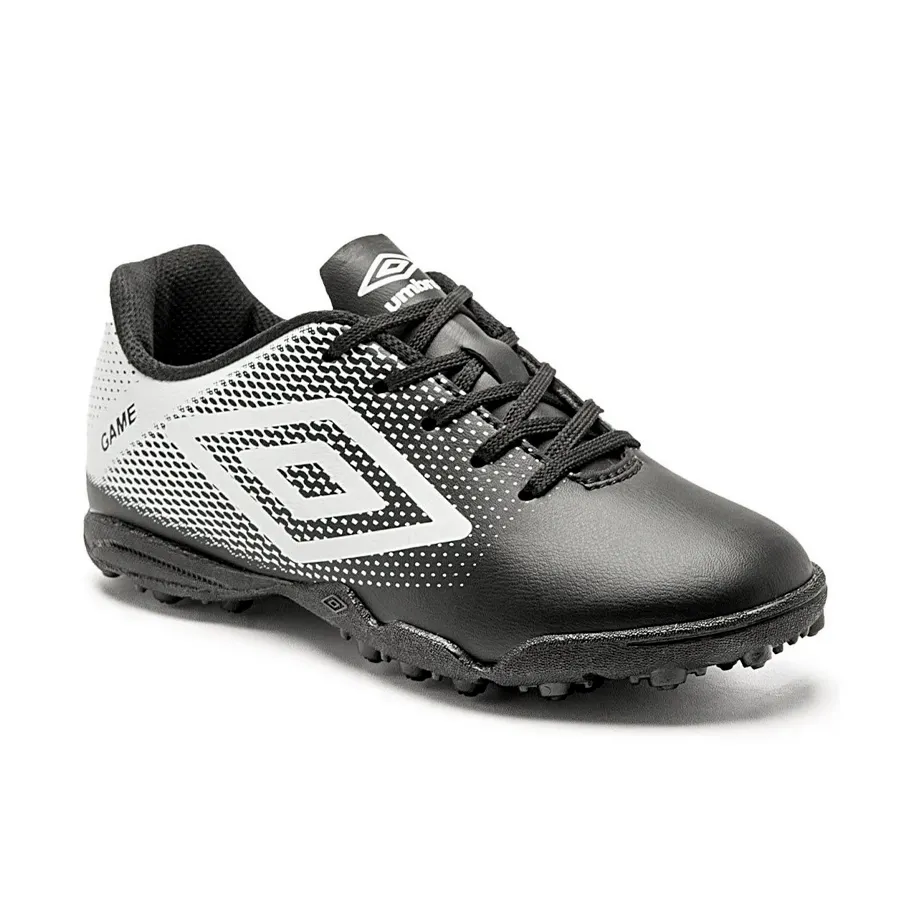 Imagen 1 de 5 de Botines Umbro Game Jr-NEGRO/BLANCO