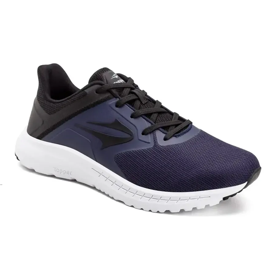 Imagen 1 de 4 de Zapatillas Topper Rack-MARINO/NEGRO
