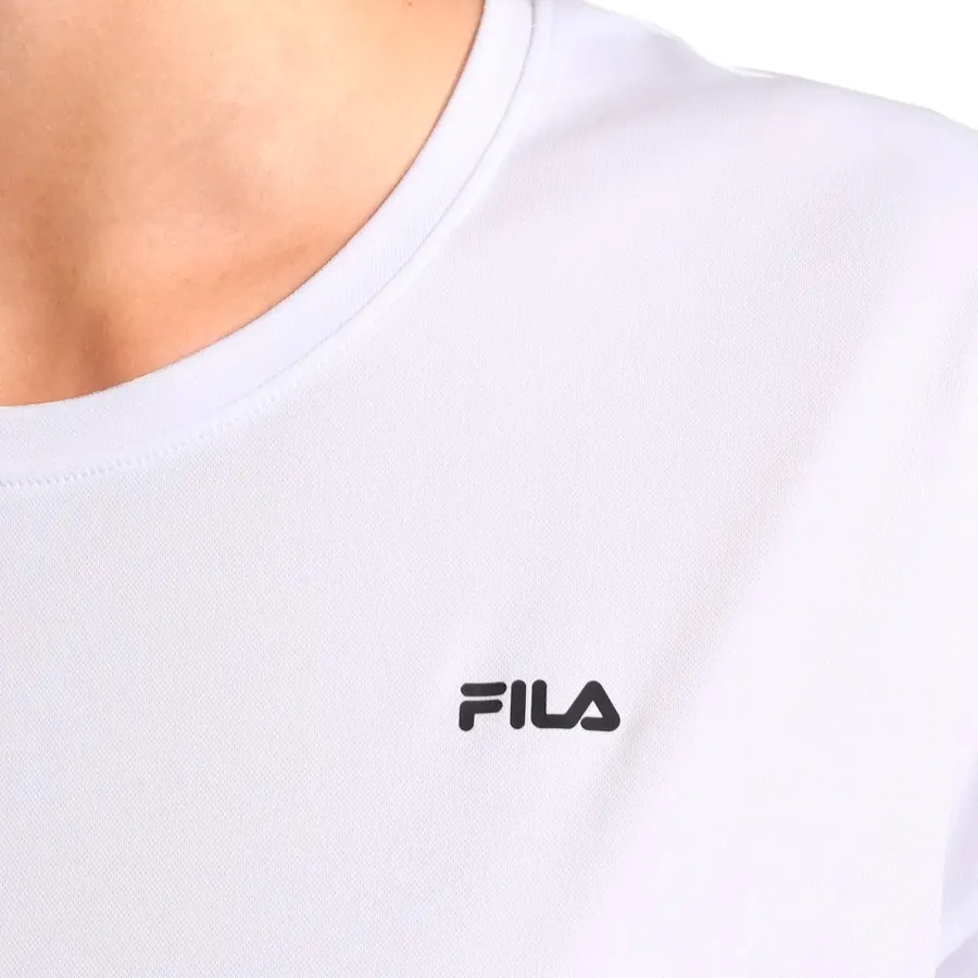 Imagen 2 de 3 de Remera Fila Basic Sports Mujer-BLANCO