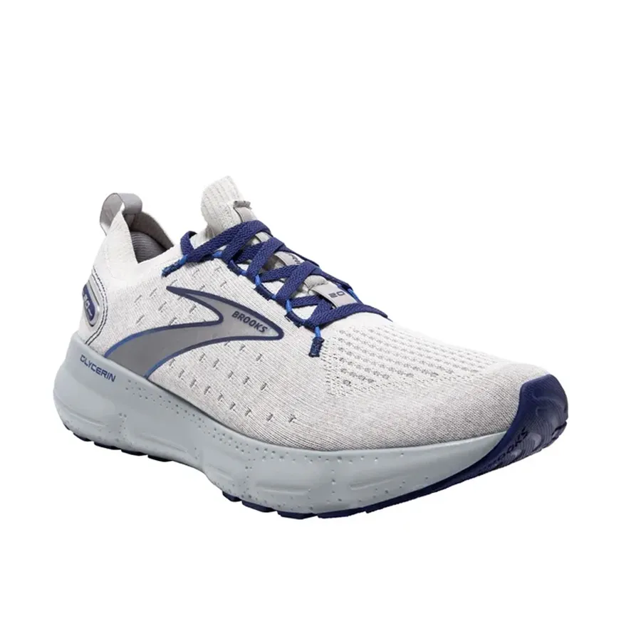 Imagen 1 de 5 de Zapatillas Brooks Glycerin Stealthfit 20-GRIS/AZUL