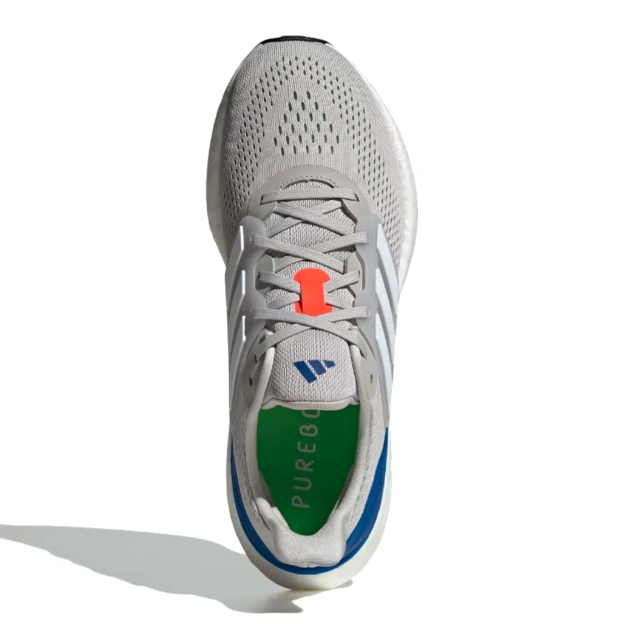 Imagen 4 de 8 de Zapatillas adidas Pureboost 23-GRIS/BLANCO/AZUL