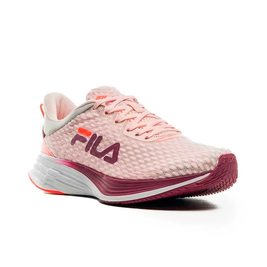 Imagen 1 de 9 de Zapatillas Fila Racer Curve-ROSA/BORDO/CORAL