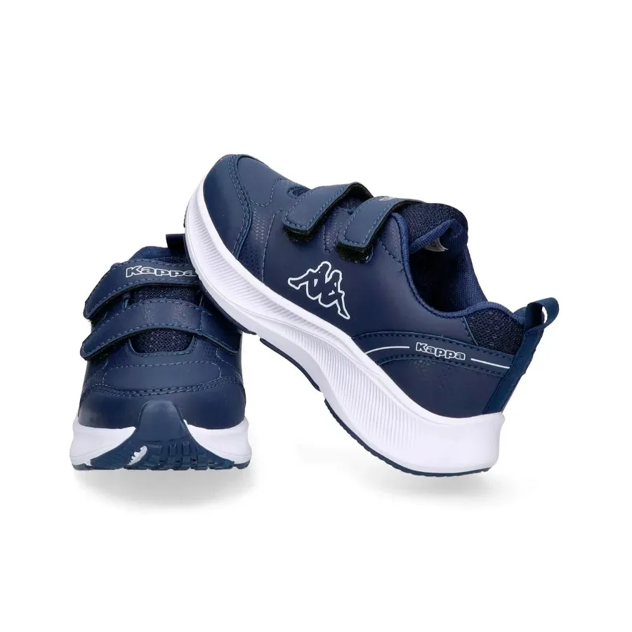 Imagen 4 de 5 de Zapatillas Kappa Break Kids Velcro-MARINO