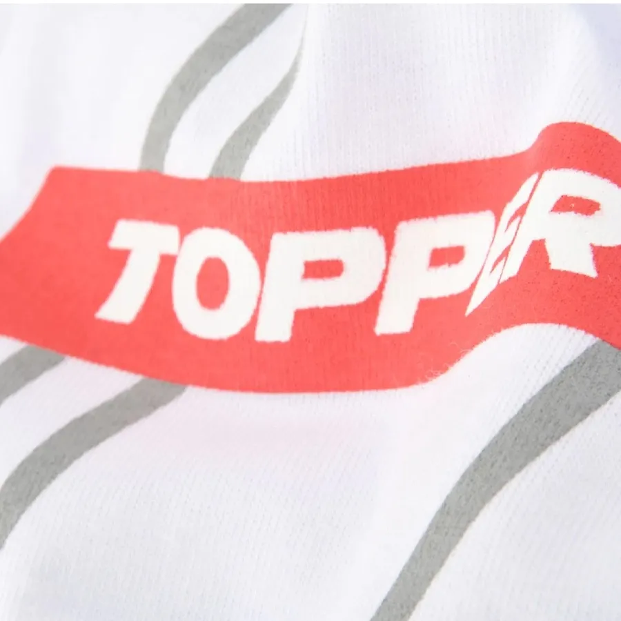 Imagen 3 de 5 de Remera Topper Gtm Mc Logo-BLANCO
