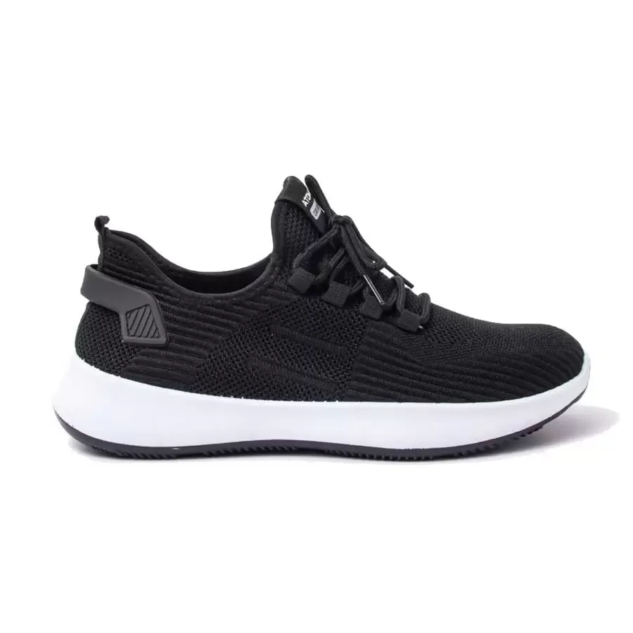 Imagen 2 de 3 de Zapatillas Atomik Deportivo Cordon Cotta Hom-NEGRO/BLANCO