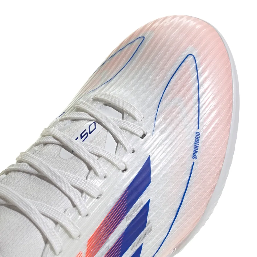 Imagen 7 de 8 de Botines adidas F50 League Mid Tf-BLANCO/AZUL/NARANJA