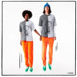 Remera Lacoste Coleccion Peanuts y Cols Rouls