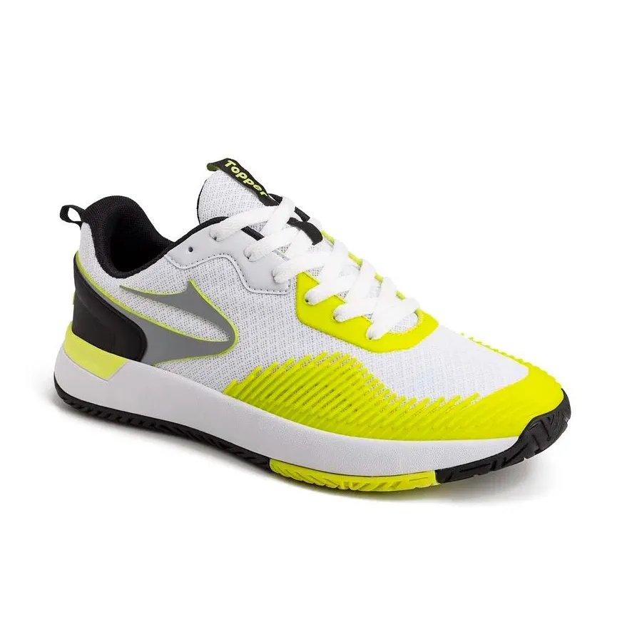 Imagen 1 de 5 de Zapatillas Topper Cover IV-BLANCO/NEGRO/LIMA