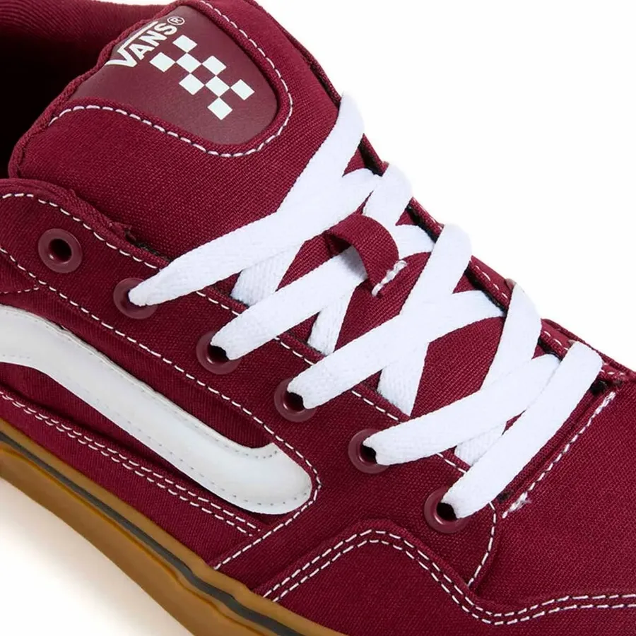 Imagen 3 de 4 de Zapatillas Vans Caldrone-BORDO/BLANCO