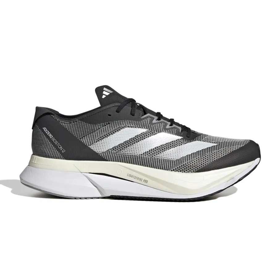Imagen 1 de 7 de Zapatillas adidas Adizero Boston 12-NEGRO/GRIS/BEIGE