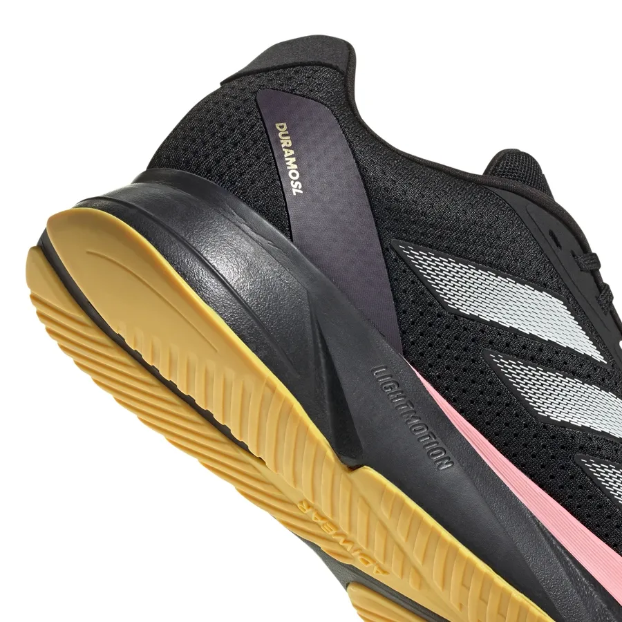 Imagen 6 de 8 de Zapatillas adidas Duramo Sl-NEGRO/ROSA/AMARILLO