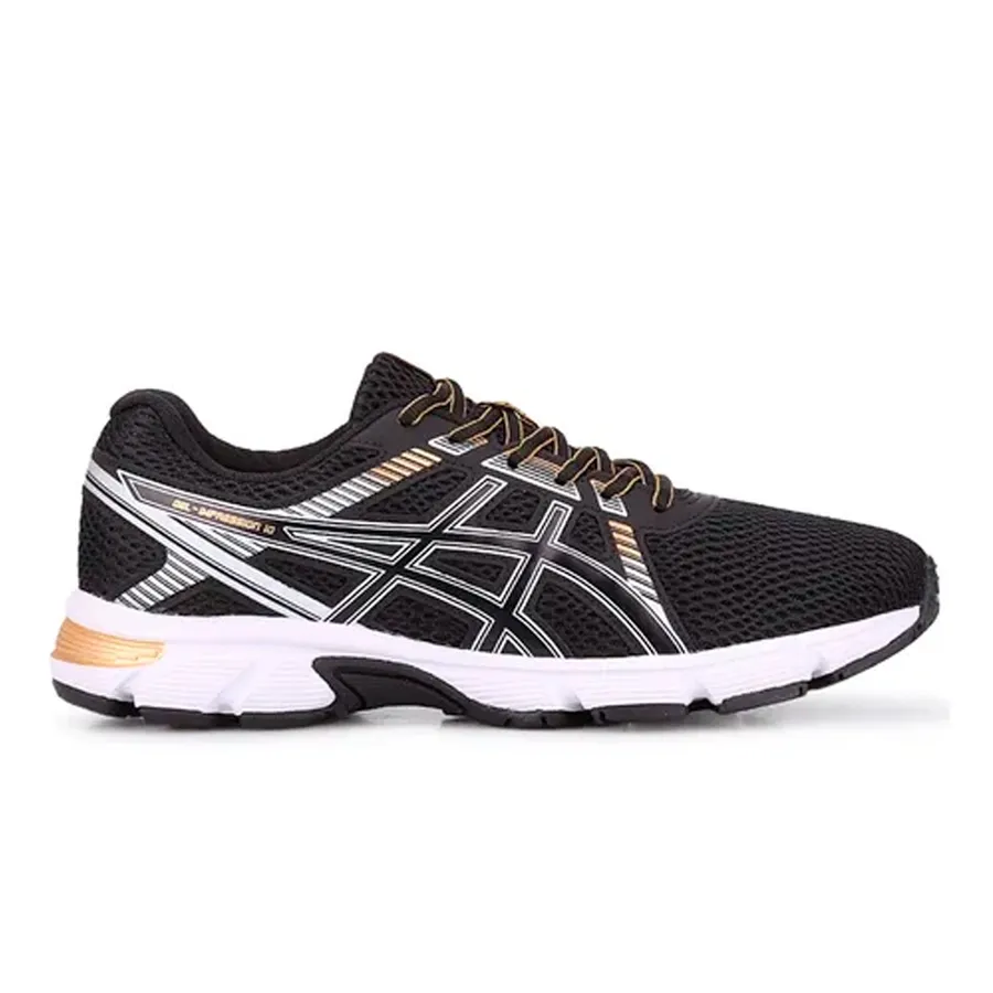 Imagen 0 de 5 de Zapatillas Asics Gel Impression 10-NEGRO/BLANCO/DORADO