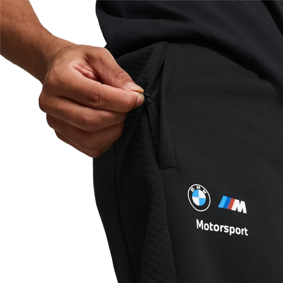 Imagen 4 de 5 de Shorts Puma deportivos para hombre Bmw Motorsport-NEGRO