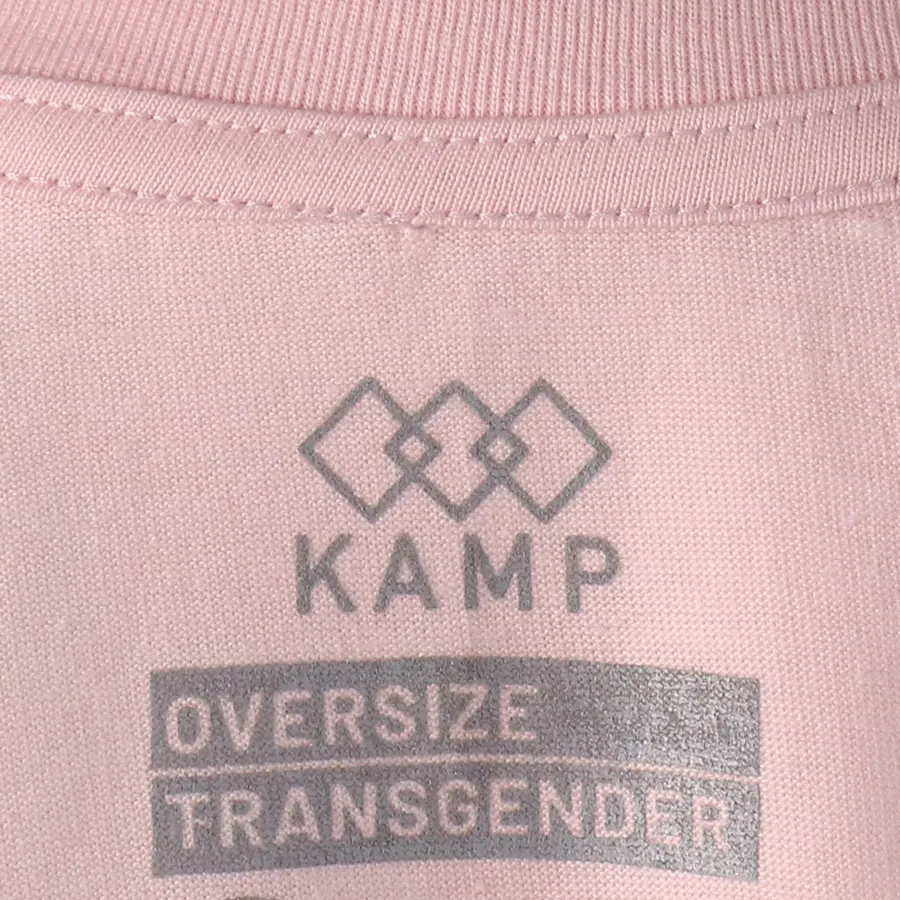 Imagen 4 de 5 de Remera Kamp Engla Oversize-ROSA