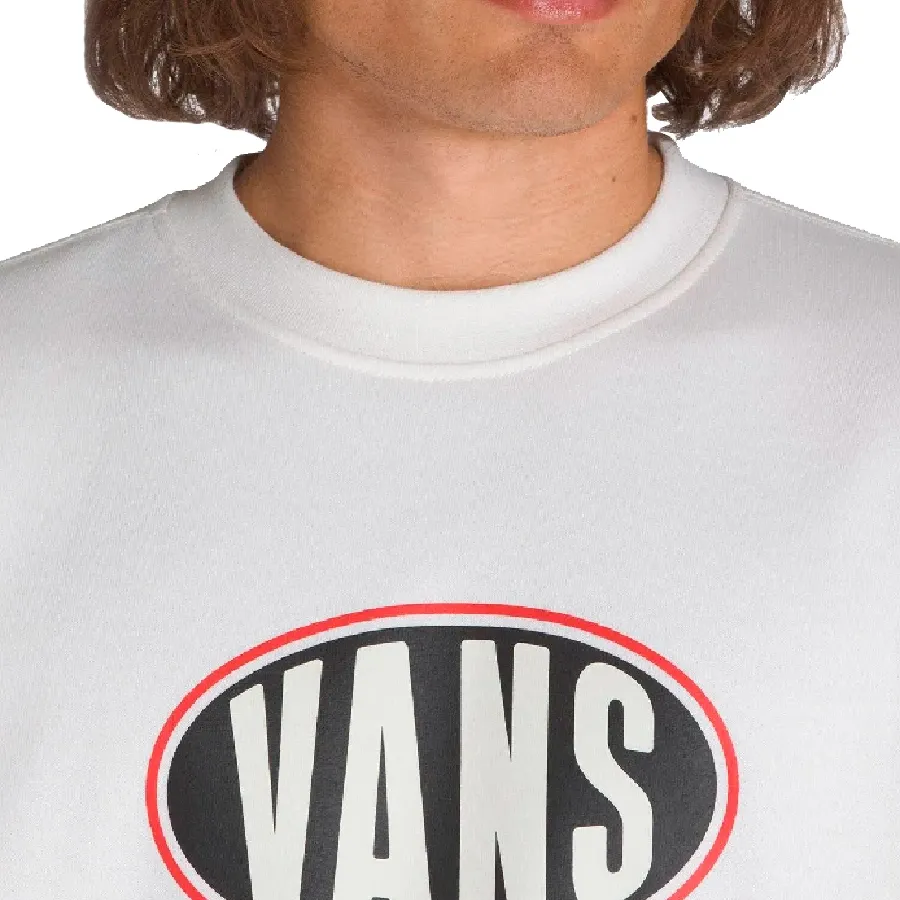 Imagen 2 de 3 de Buzo Vans Spray On Loose Crew-BLANCO/NEGRO