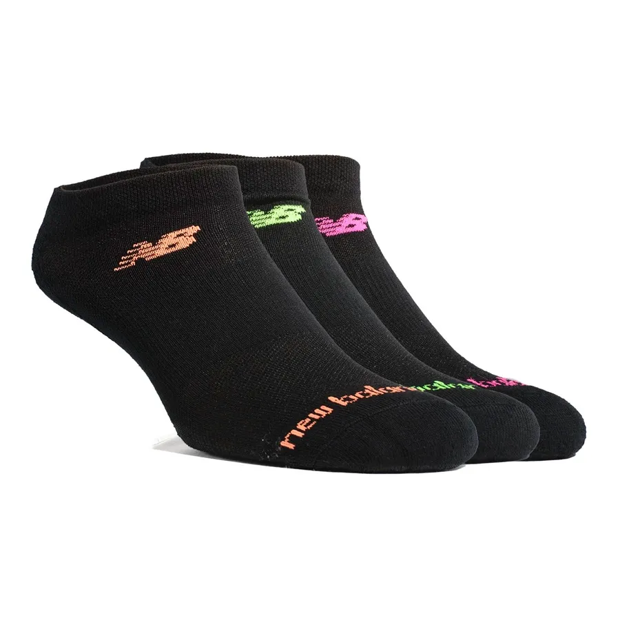 Imagen 0 de 2 de Medias New Balance No Show Pack X 3-NEGRO