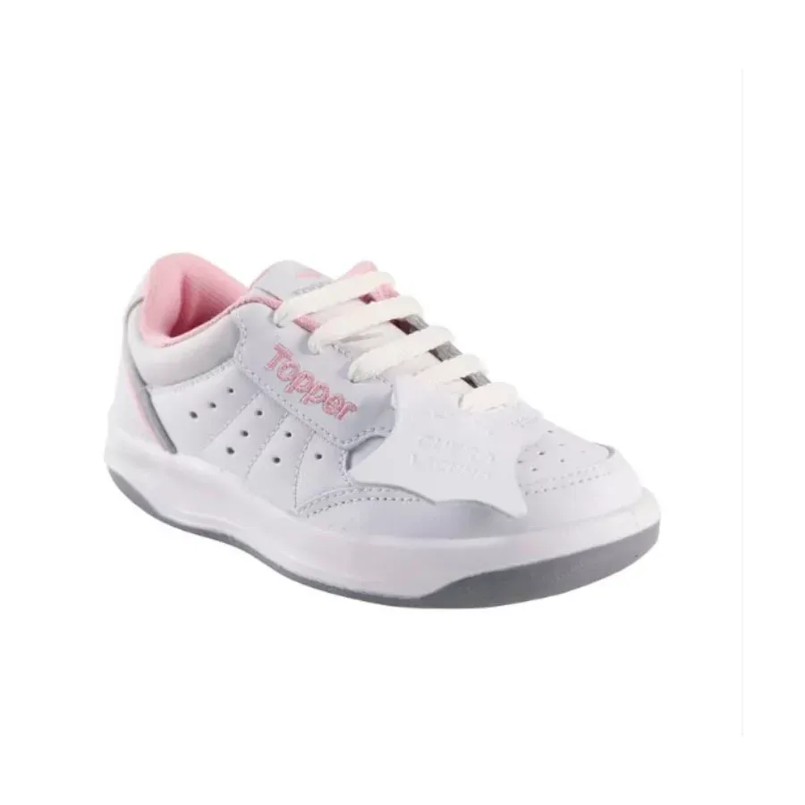 Imagen 0 de 2 de Zapatillas Topper X Forcer Kids Ii-BLANCO/ROSA