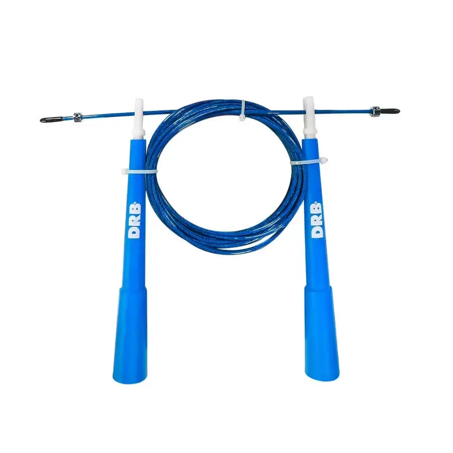 Imagen 0 de 2 de Cuerda Salto C/Dest Cable Acero Drb DRB-AZUL