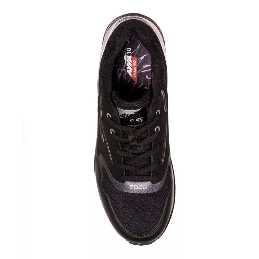 Imagen 2 de 4 de Zapatillas Avia Retro Runner-NEGRO/PLATA