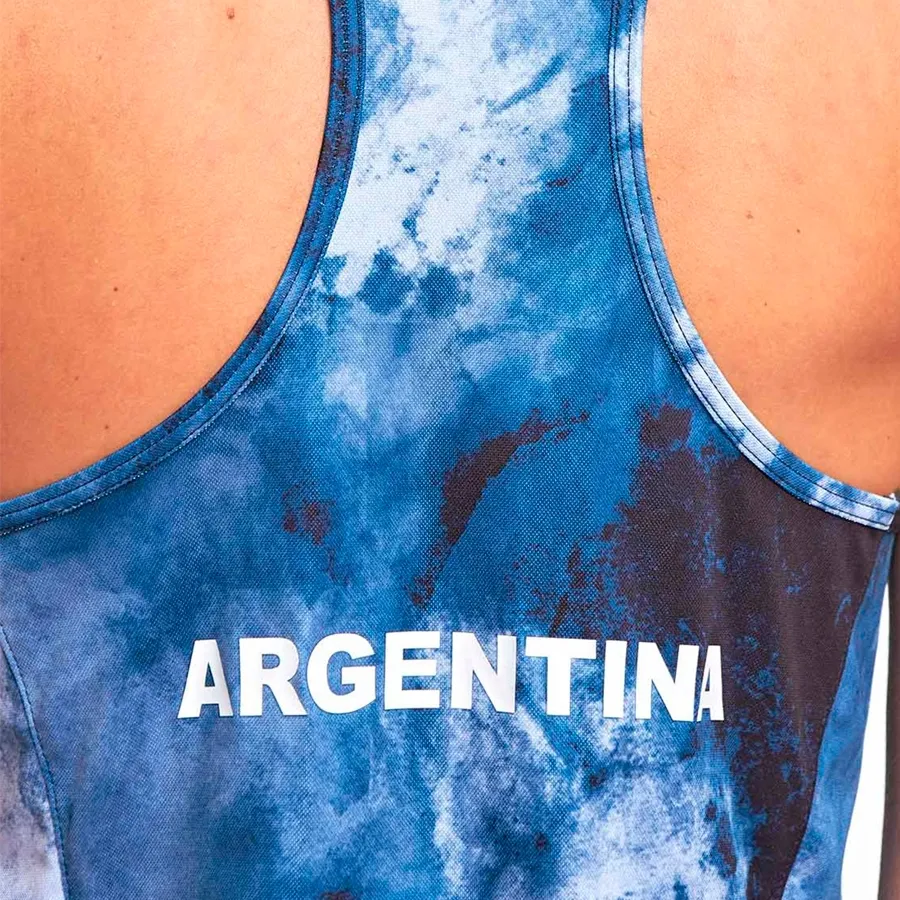 Imagen 4 de 6 de Musculosa Fila Kit Aat-AZUL/MARINO/BLANCO