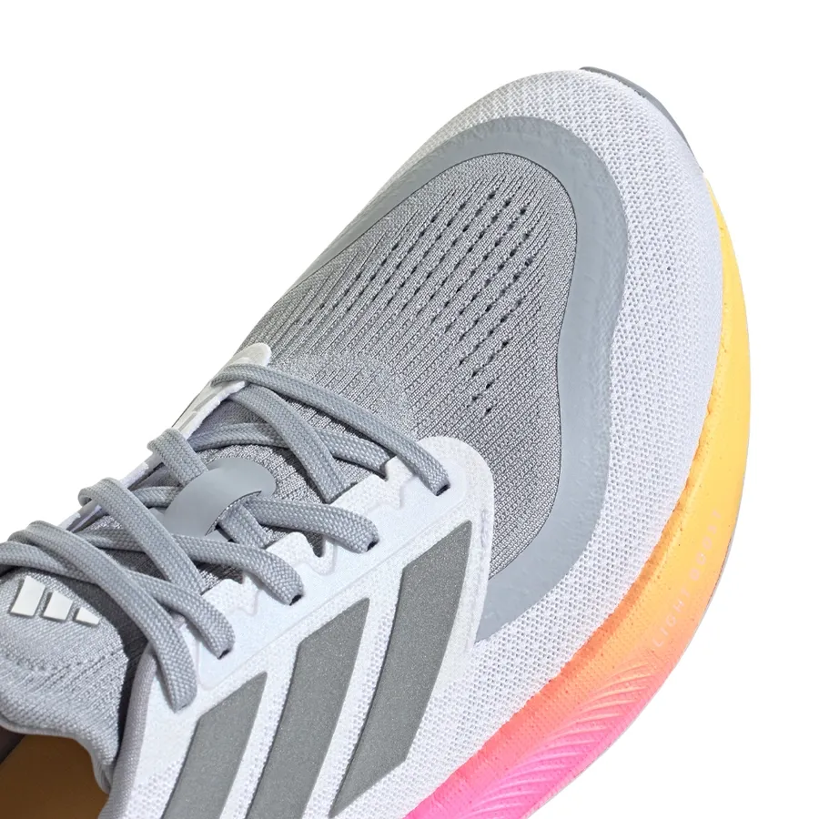 Imagen 4 de 6 de Zapatillas adidas Pureboost 5-GRIS/PLATA/ROSA