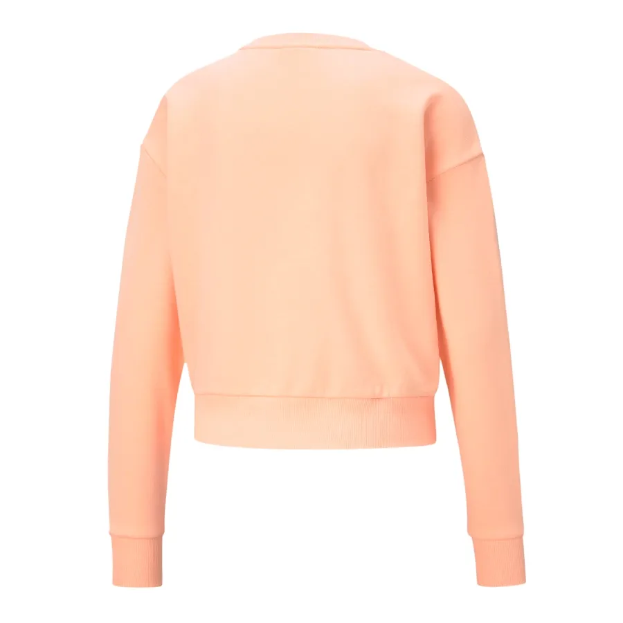 Imagen 1 de 4 de Buzo Puma Rebel Crew Tr-ROSA