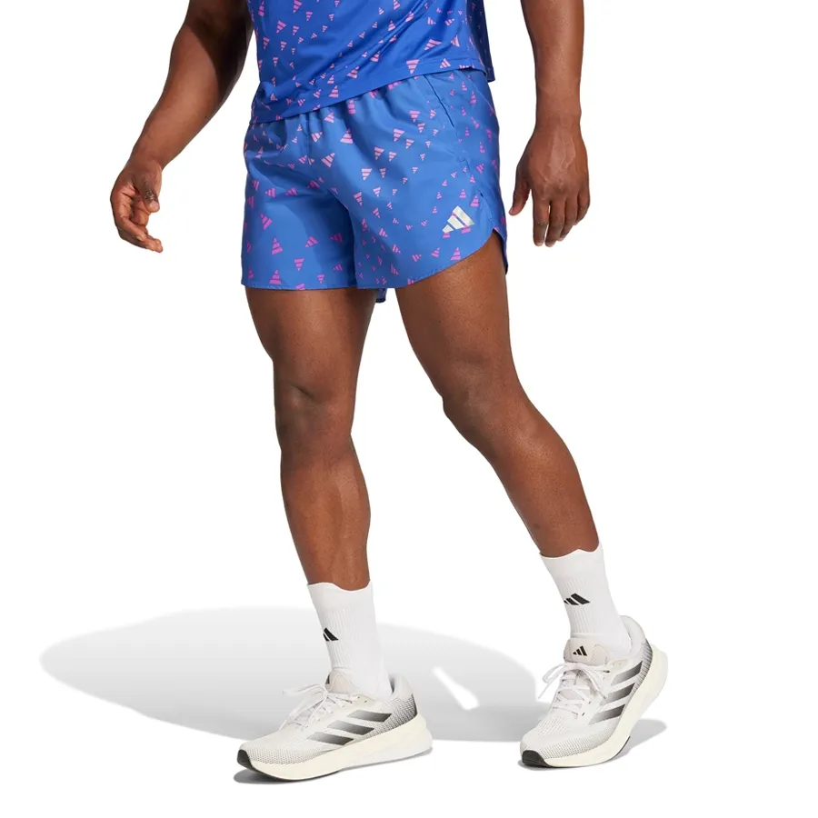 Imagen 0 de 5 de Shorts adidas Run It Wind.Dry-AZUL FRANCIA/ROSA