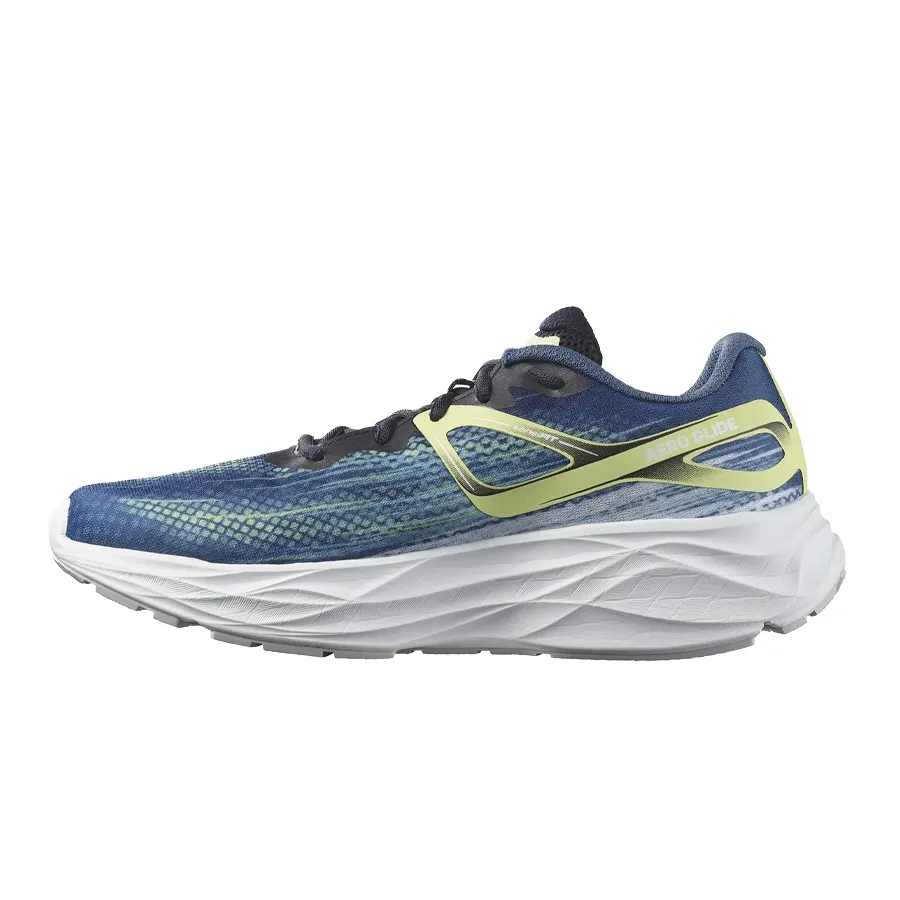 Imagen 2 de 5 de Zapatillas Salomon Aero Glide-AZUL/LIMA