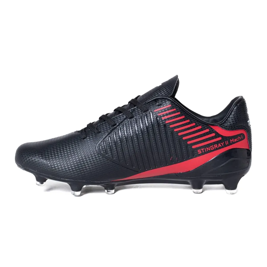 Imagen 2 de 5 de Botines Topper Stingray Ii Mach 1 Fg-NEGRO/ROJO