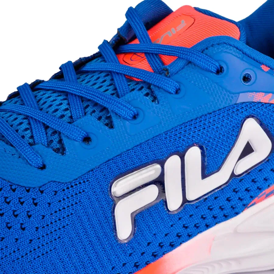 Imagen 5 de 6 de Zapatillas Fila Racer One-AZUL/CORAL