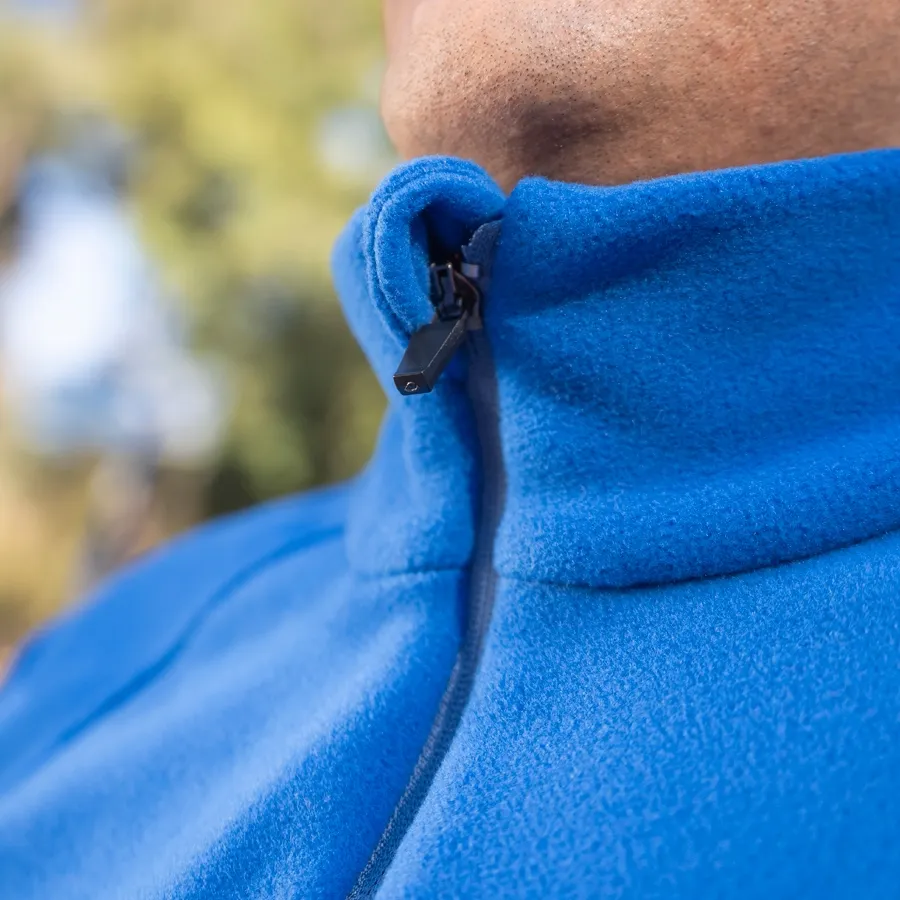 Imagen 5 de 6 de Buzo Kamp Micropolar Medio Cierre-AZUL FRANCIA