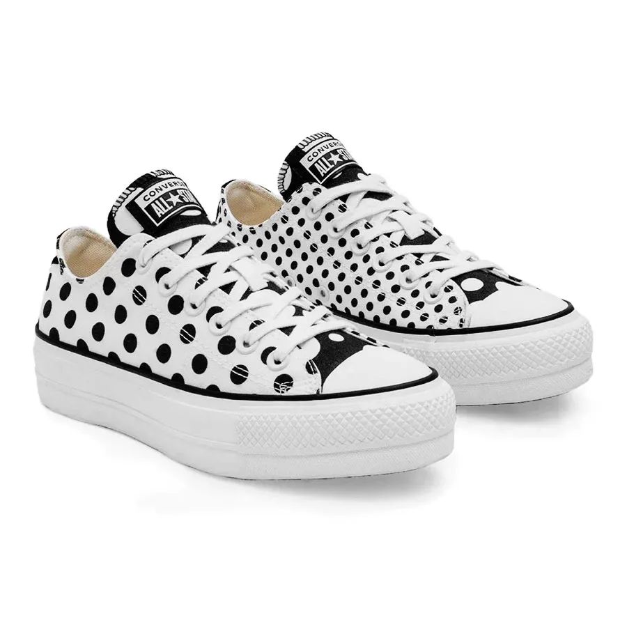 Imagen 1 de 5 de Zapatillas Converse All Star Platform Dots-BLANCO/NEGRO