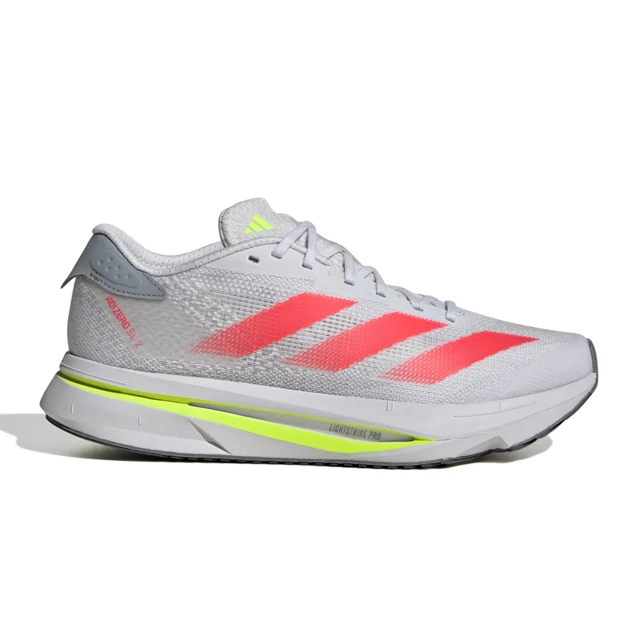 Imagen 1 de 8 de Zapatillas adidas Adizero Sl2-GRIS/ROJO/AMARILLO FLUOR