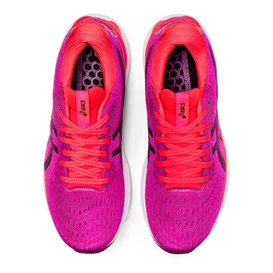 Imagen 3 de 5 de Zapatillas Asics Gel Nimbus 24 Standard-VIOLETA/ROSA