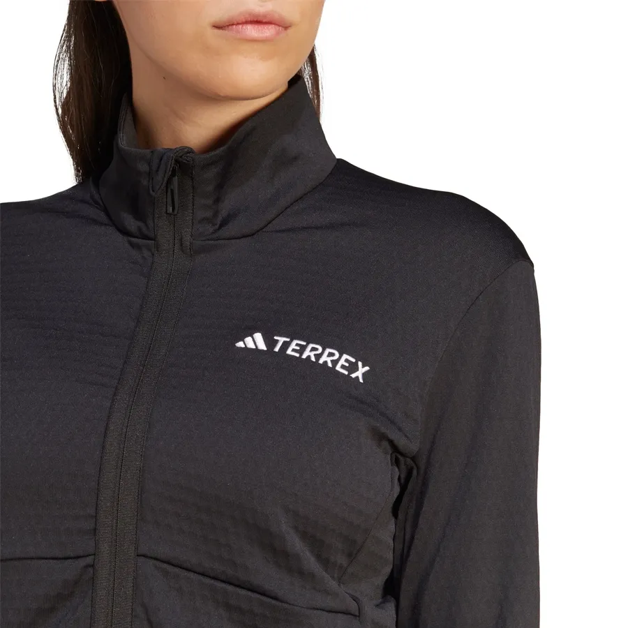 Imagen 3 de 7 de Campera adidas Terrex Multi Light Fleece-NEGRO