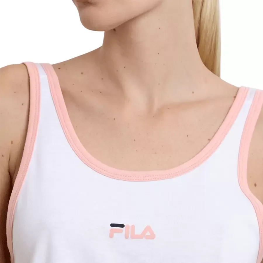 Imagen 2 de 3 de Musculosa Fila Aime-BLANCO