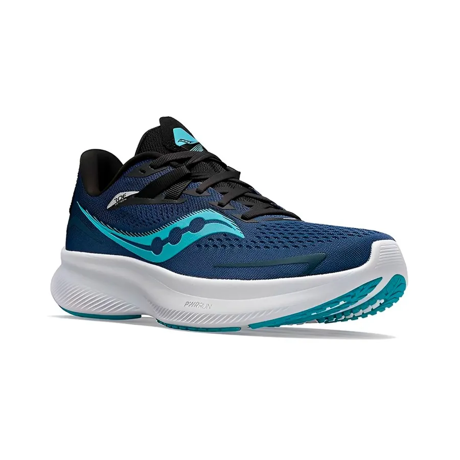 Imagen 2 de 5 de Zapatillas Saucony Ride 15-MARINO/CELESTE/NEGRO