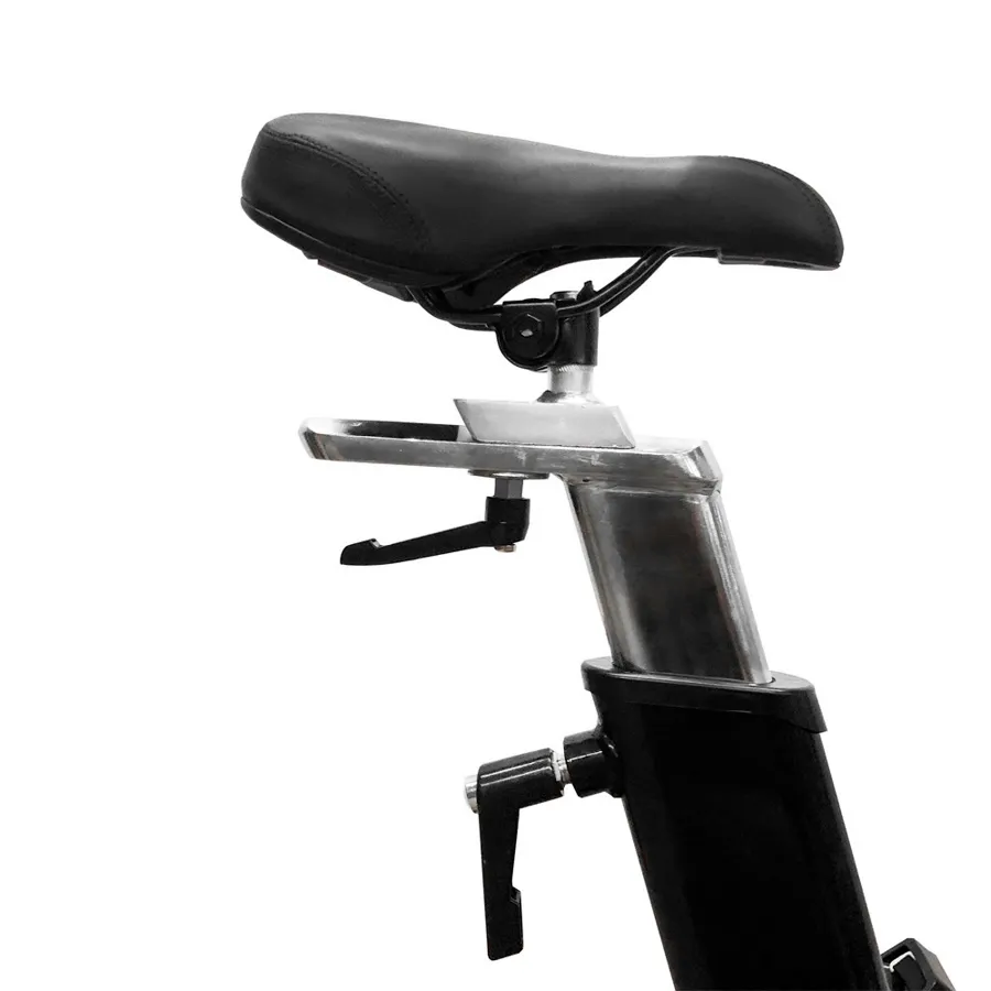 Imagen 3 de 4 de Bicicleta Fija Ranbak Bicicleta Spinning Disco 22 kg-NEGRO/ROJO